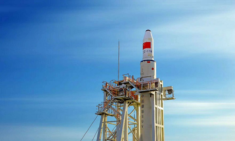6月5日12時6分，長征十一號海射型固體運載火箭(又名CZ-11 WEY號)在我國黃海海域實施發(fā)射，將捕風一號A、B星等7顆衛(wèi)星送入約600公里高度的圓軌道，宣告我國運載火箭首次海上發(fā)射技術試驗圓滿成功。