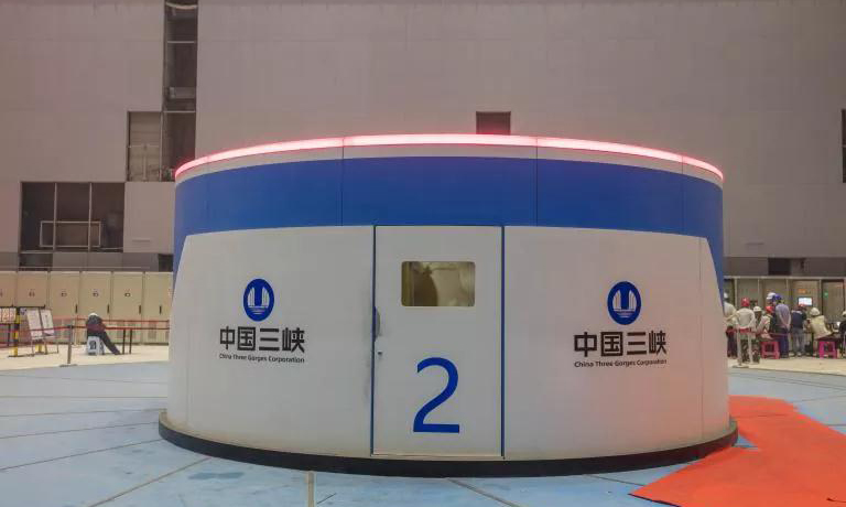 圖為2號機組。