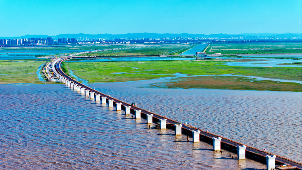 目前，全橋總體進度已經過半，計劃2027年底具備通車條件。