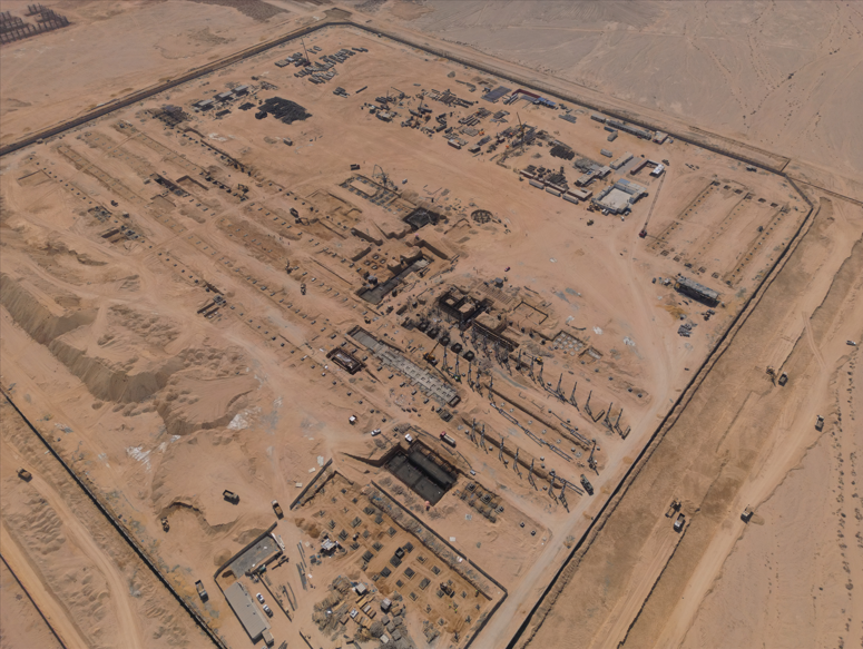 2024年8月20日，新興際華集團在埃及的年產25萬噸鑄管項目建設基地。.png